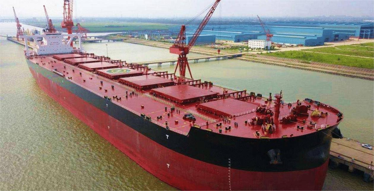 世界最大货轮 可装18.6万吨